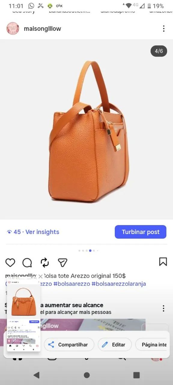Bolsa Arezzo original  - Foto 2