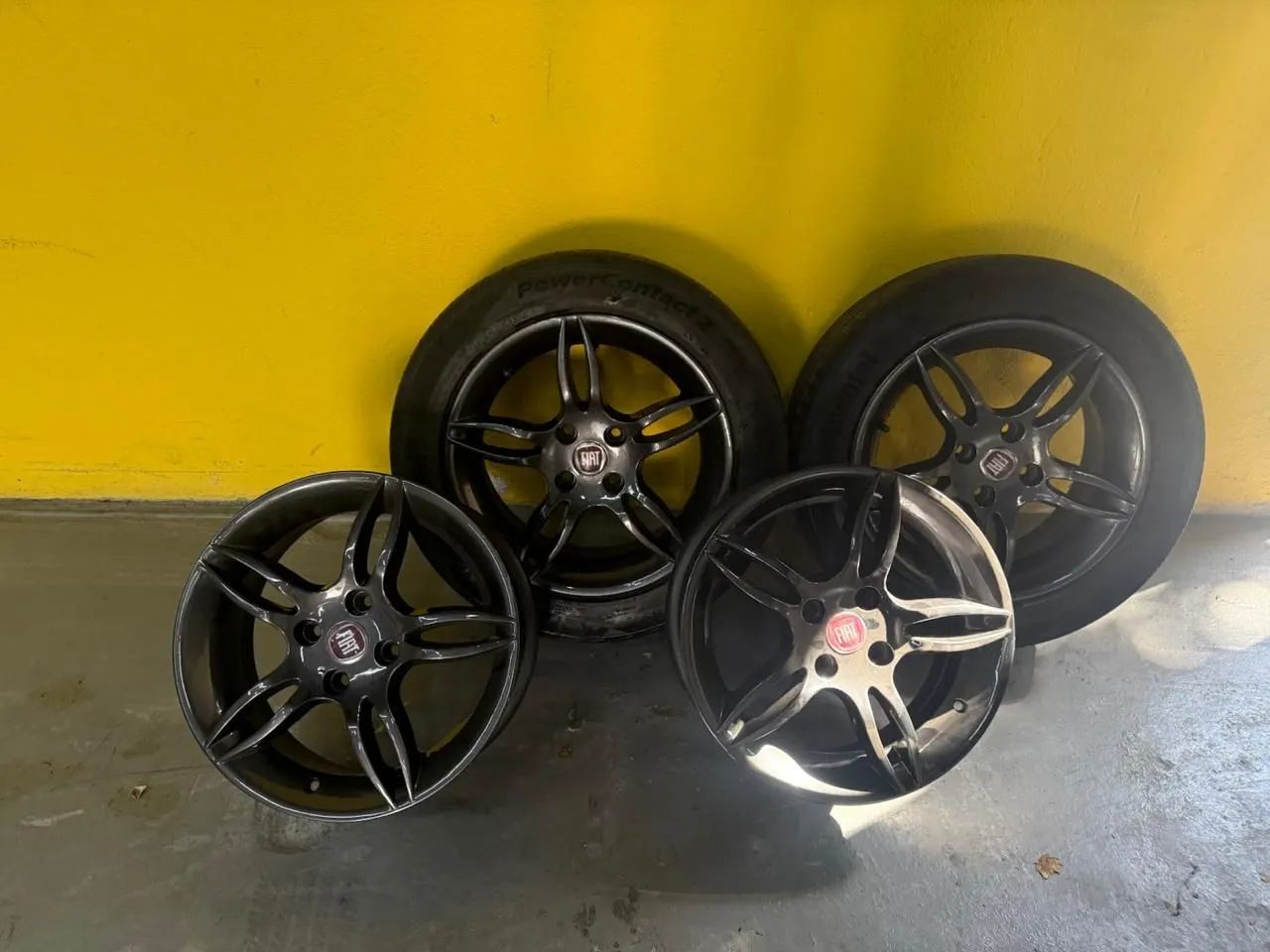Jogo rodas 15 Fiat Stilo - Foto 4