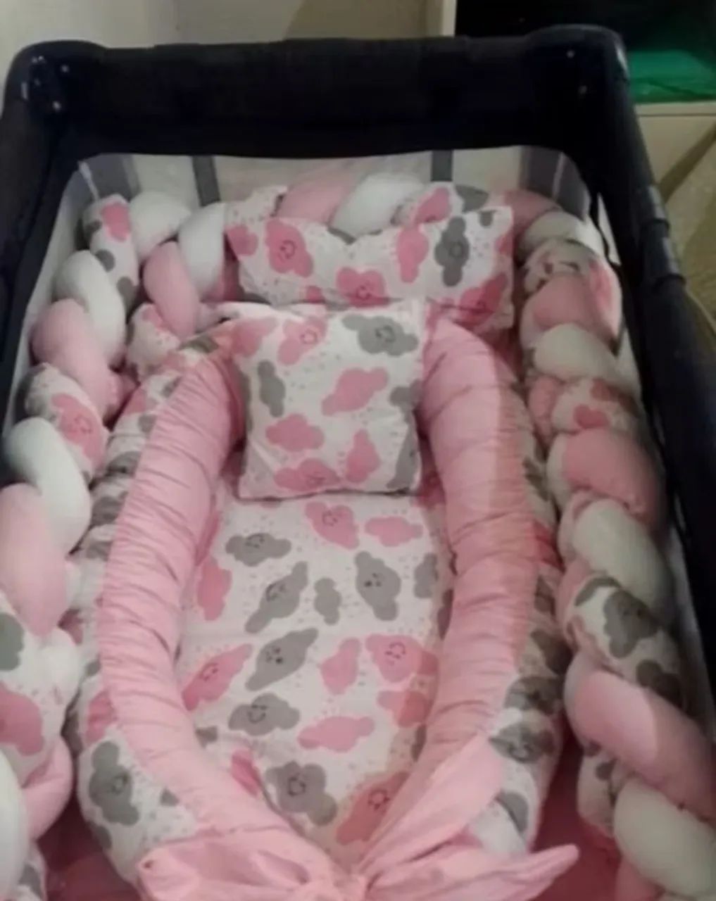 Trança de berço e ninho nuvem - Foto 4