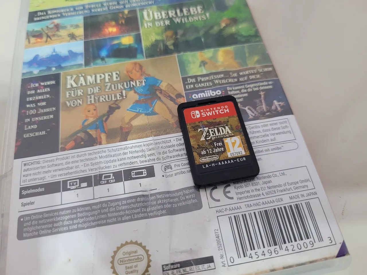 Zelda Breath of the Wild Switch - Mídia Física Original - Foto 3