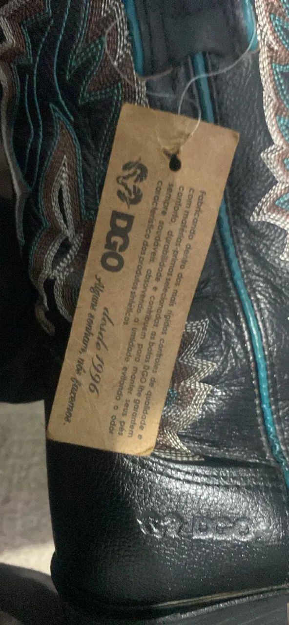 Bota dgo preta  - Foto 3