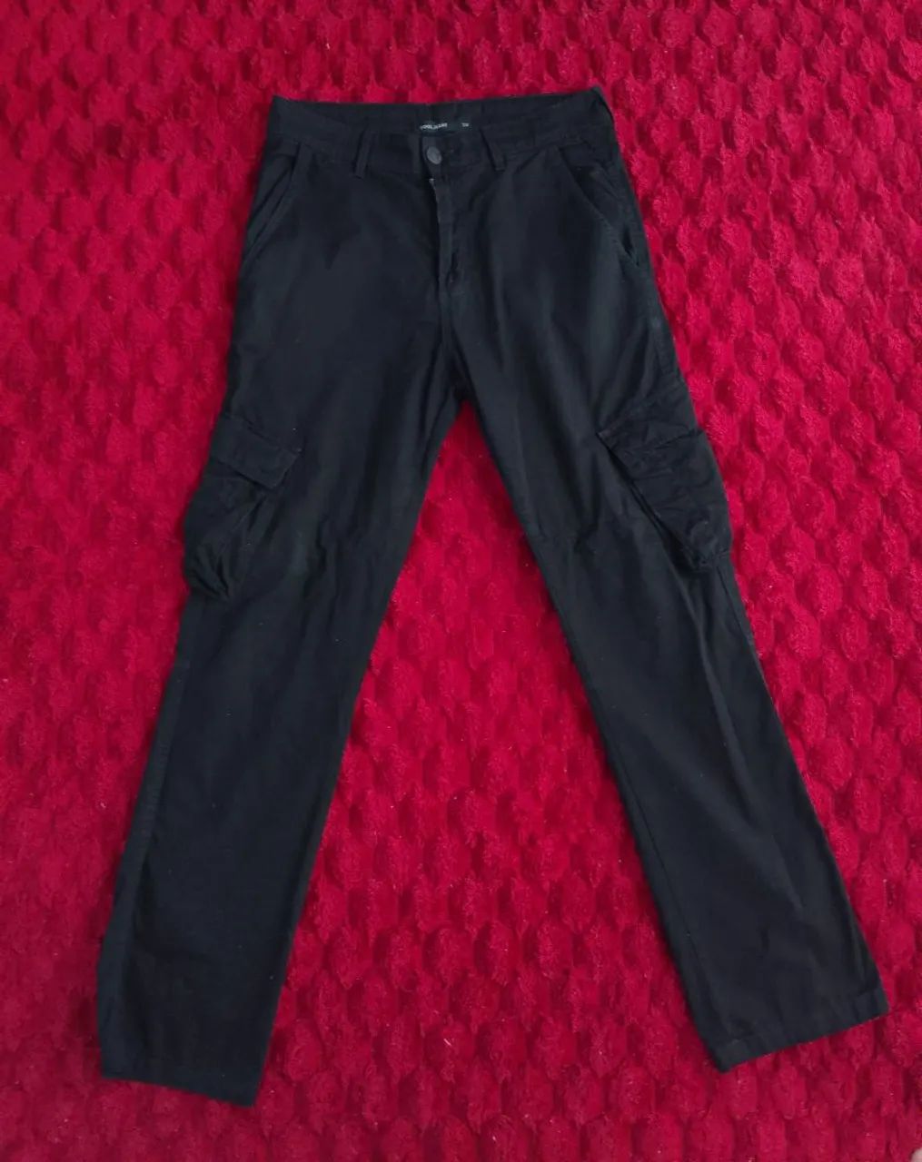 Calça cargo preta