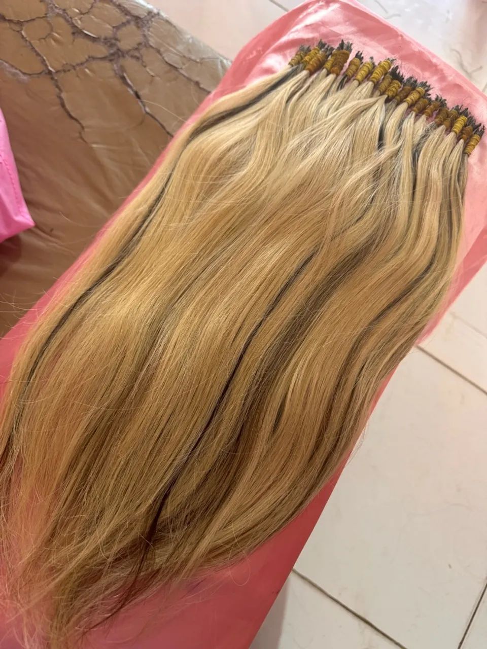 Cabelo humano loiro - Foto 3