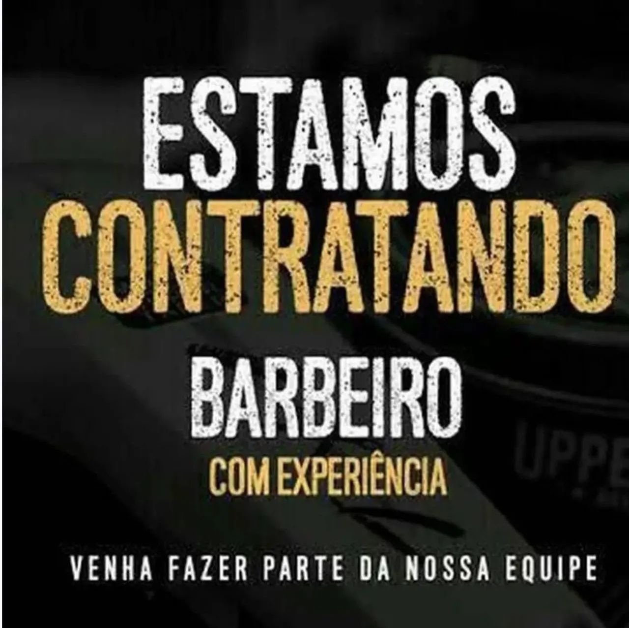BARBEIRO COM EXPERIÊNCIA!