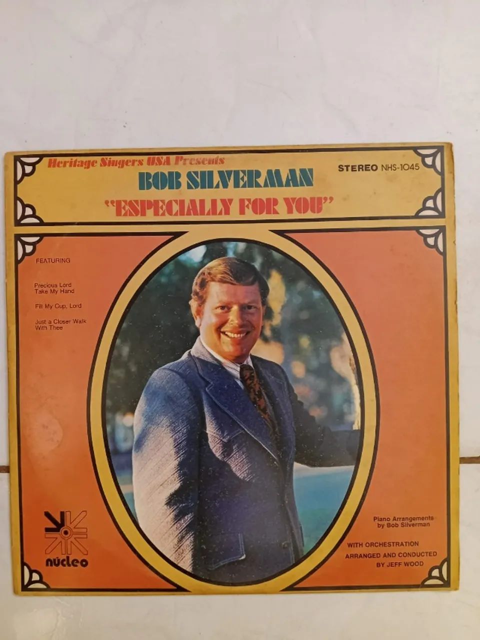LP Bob Silverman - Especially For You - Heritage Singers - Núcleo - Vinil
