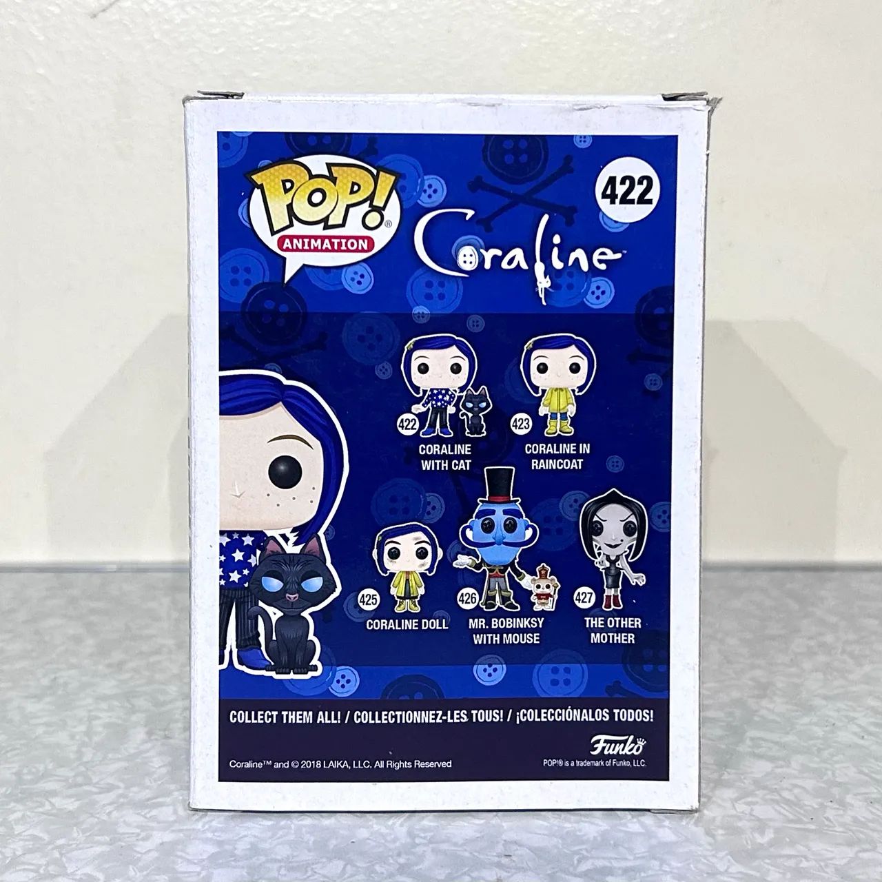 Funko Coraline com o gato - Foto 2