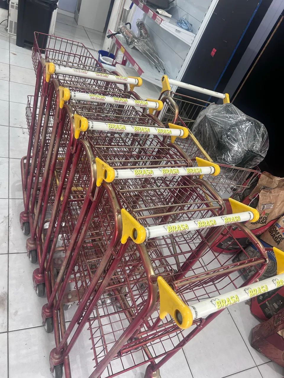 KIT CARINHO E CESTINHA PARA MERCADO