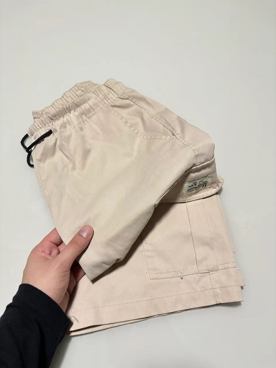 Short cargo bege  - Foto 2