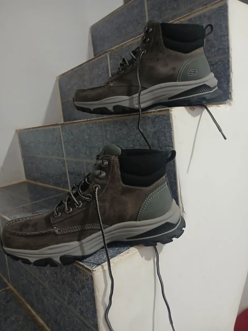 Vendo bota de couro
