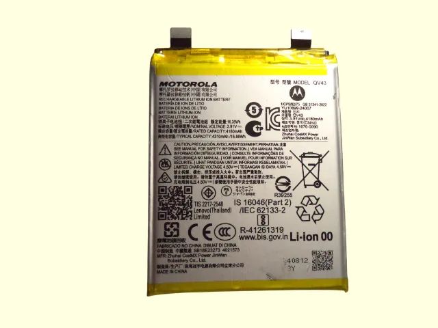 bateria original mod qv43 motorola edge 50 neo
