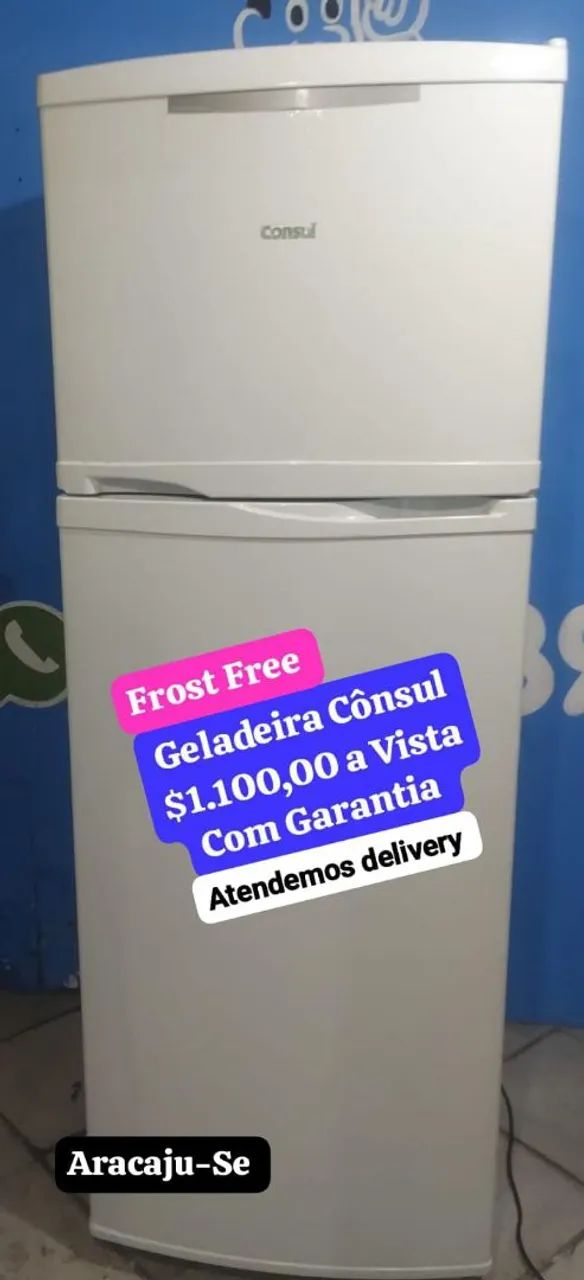 Geladeira Cônsul Frost 