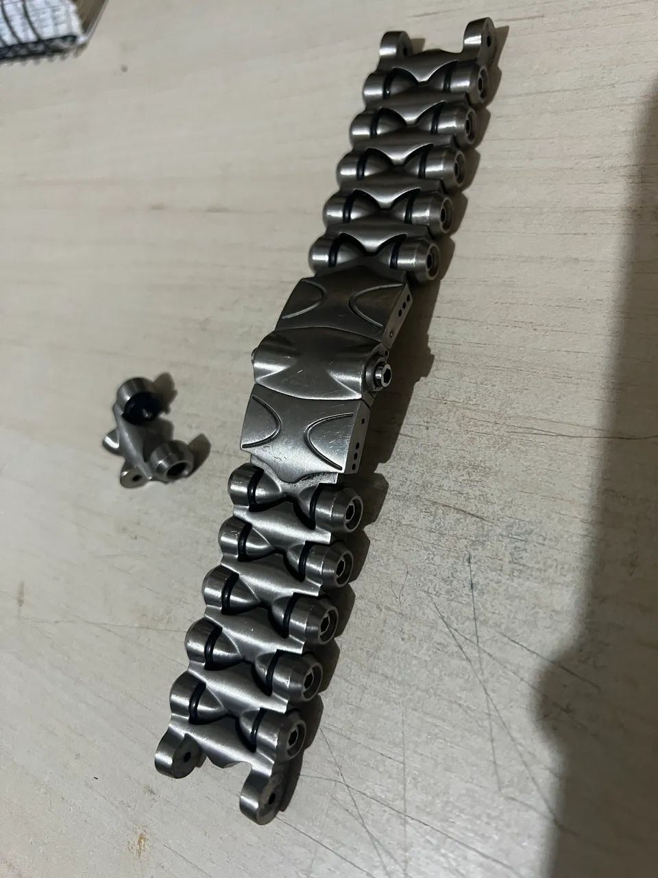 Bracelete de Titânio - Minute Machine (Pulseira/Titanium/Oakley/Original)