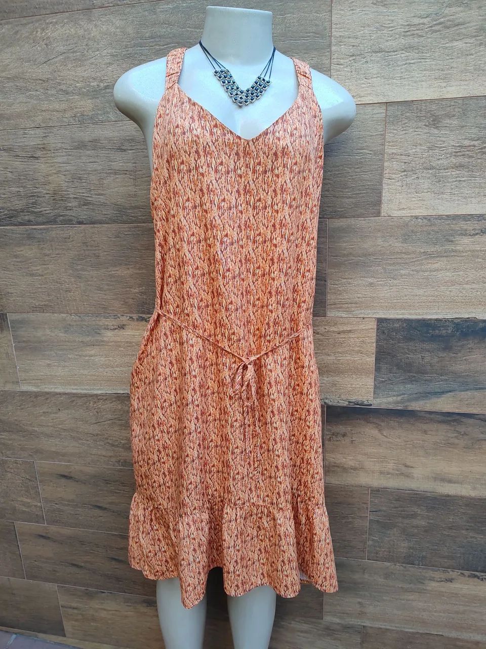Vestido 100% viscose novo!