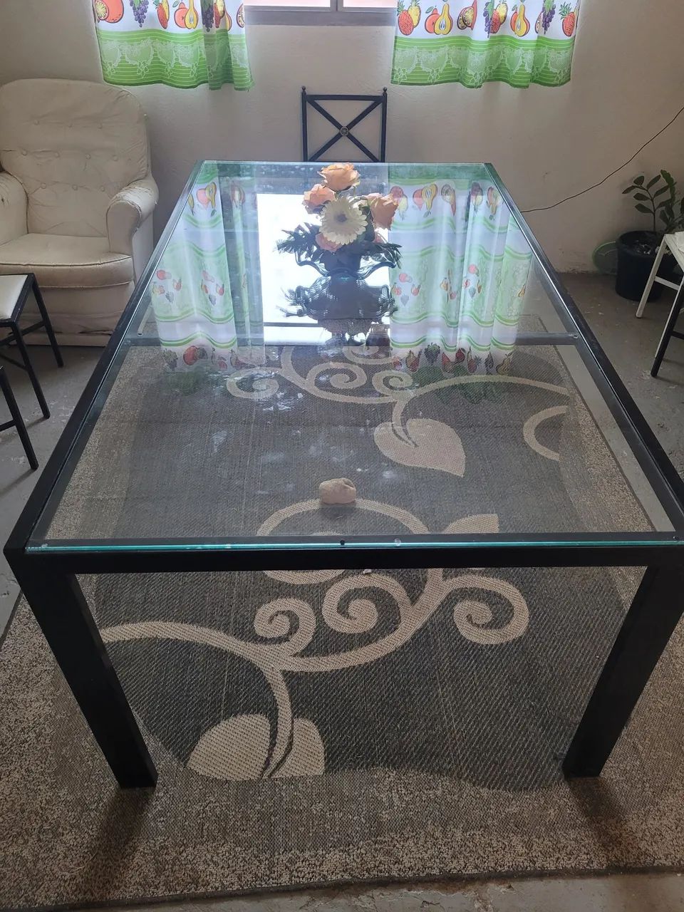 Mesa Jantar Tampo de vidro  - Foto 2