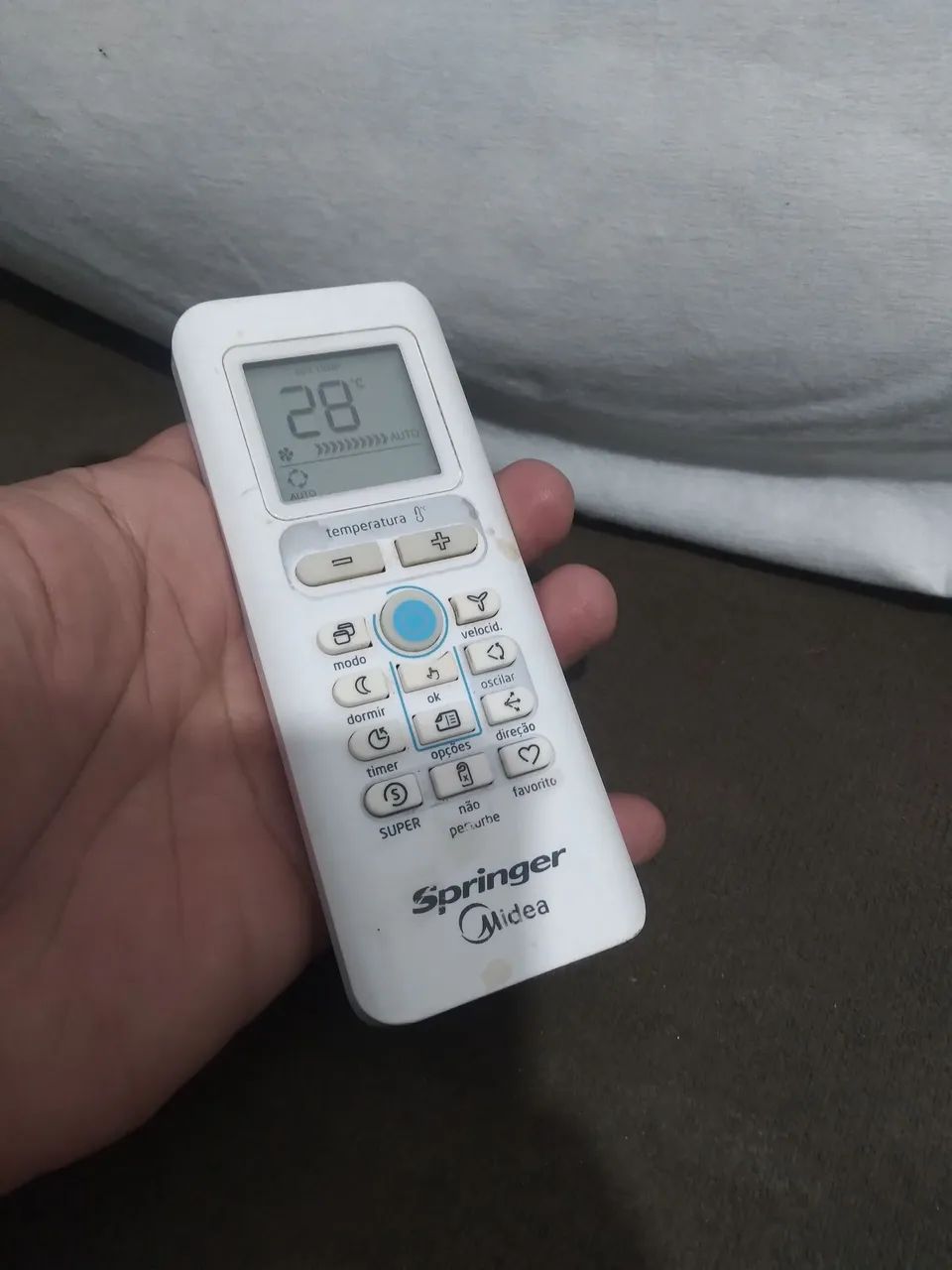 Controle de ar condicionado midea original funcionando perfeitamente  - Foto 2