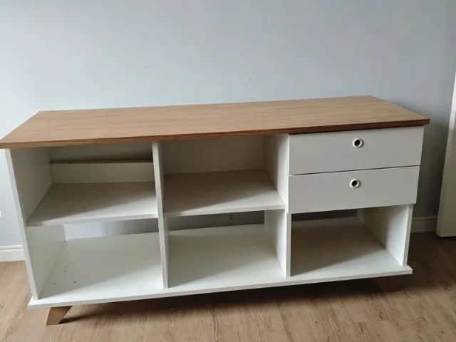 Rack/Aparador com 2 gavetas