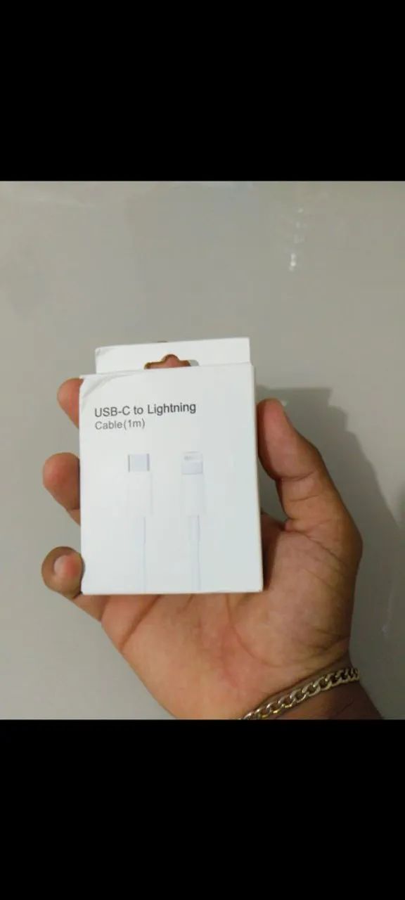 Carregador USB-C 20W + Cabo USB-C para Lightning - Foto 2