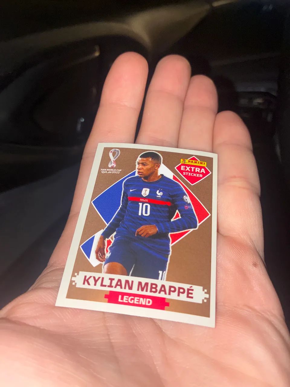 Figurinha Legend Bronze Kylian Mbappé