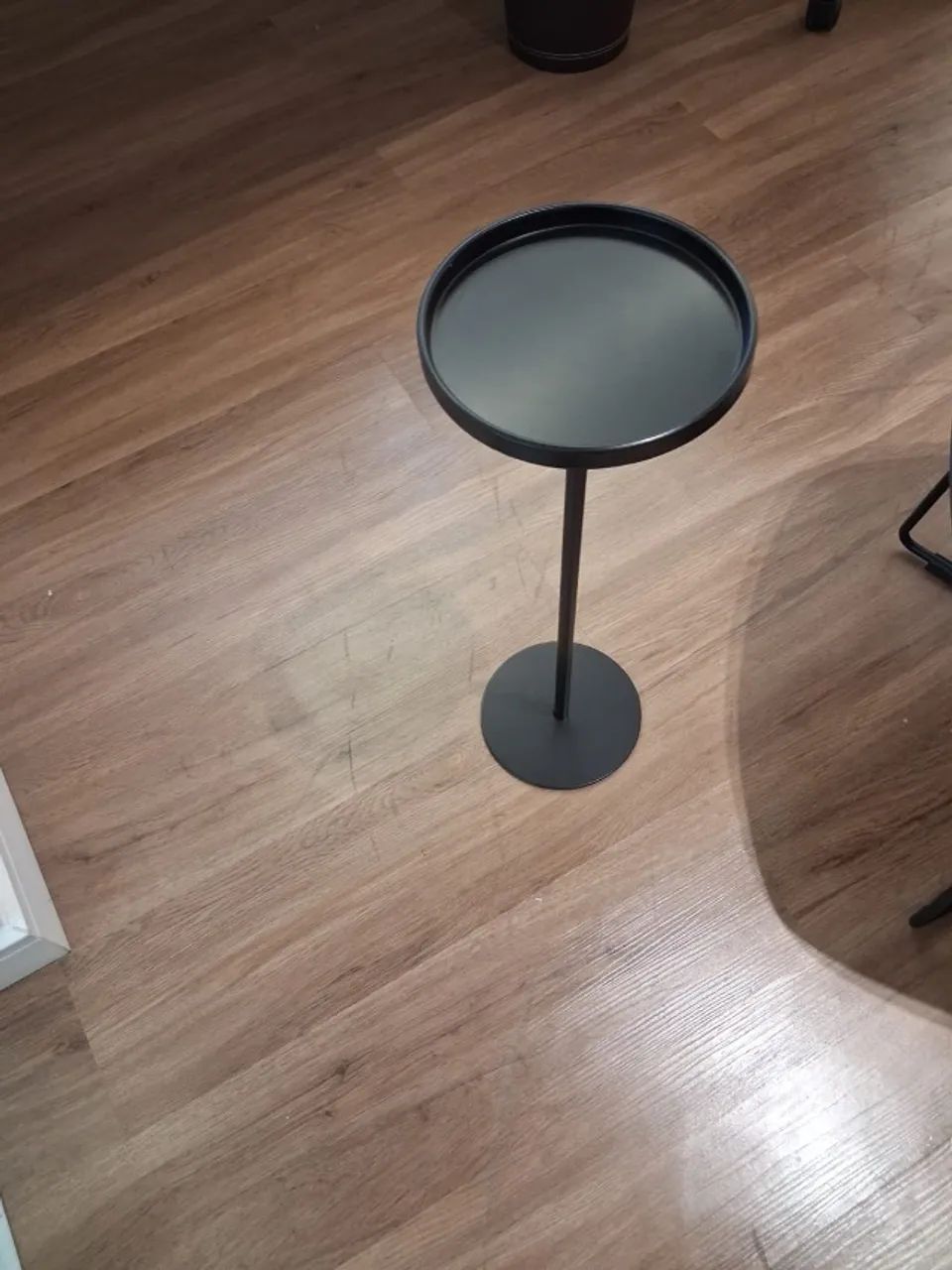 Conjunto de 3 mesas de apoio pretas - Foto 3