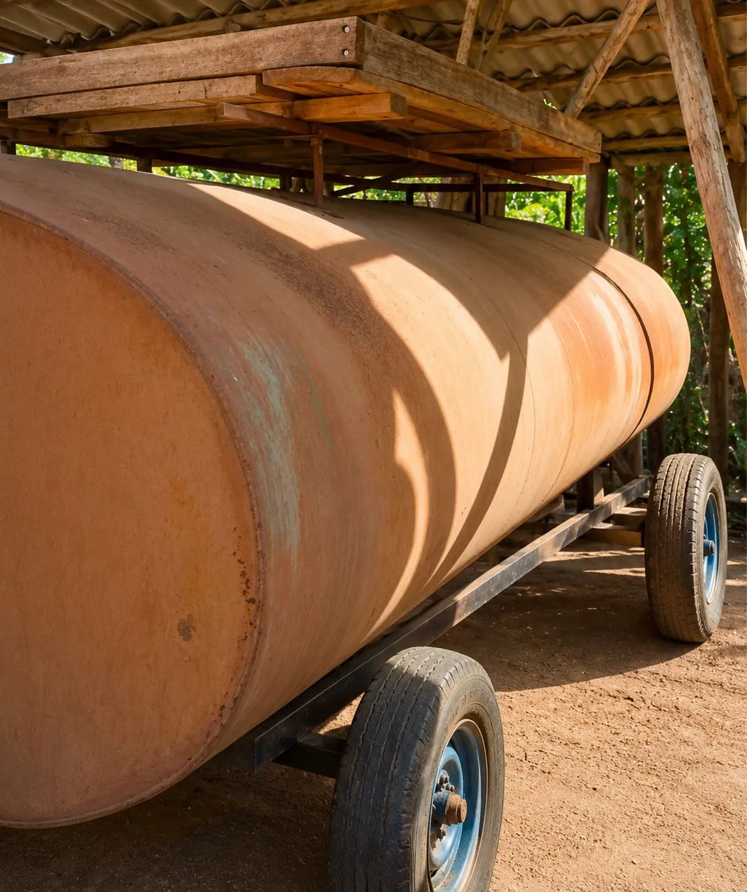 Tanque de água com bomba stihl