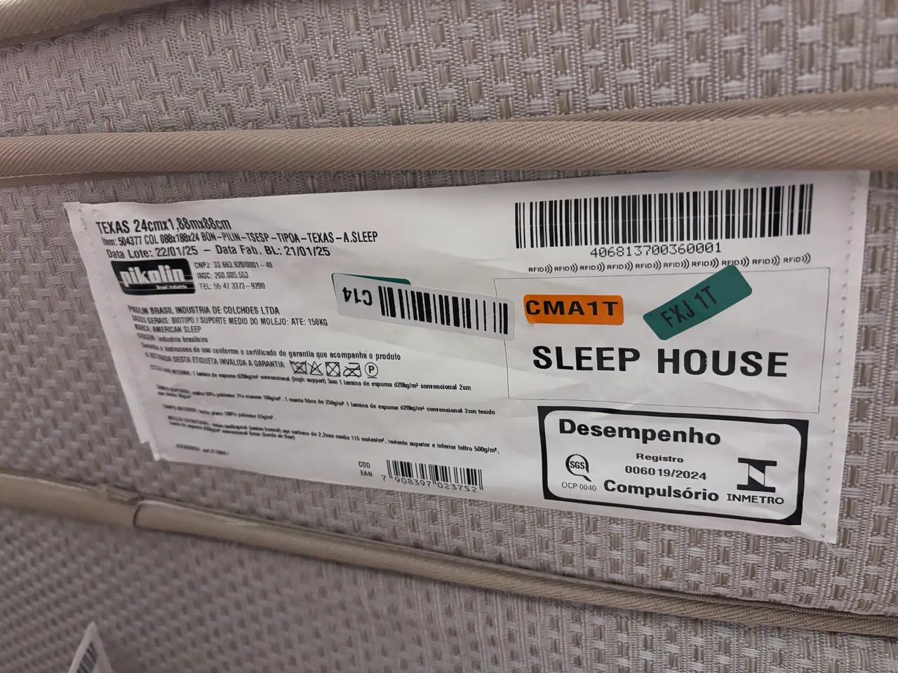 Colchão + Base Box Solteiro | American Sleep - Foto 3