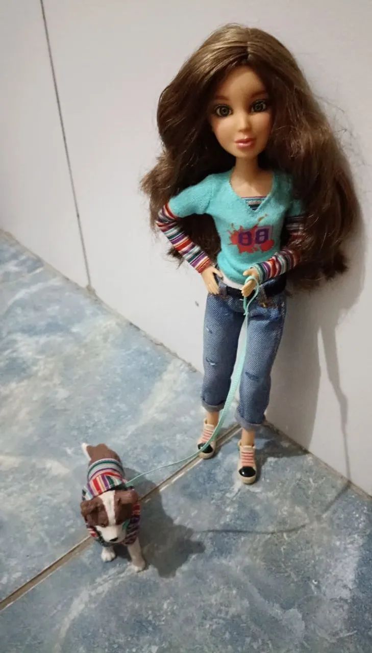 BONECA ALIVE E SEU CACHORRINHO