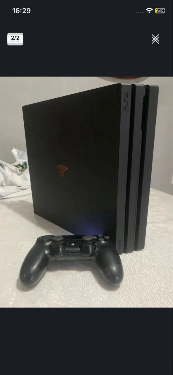 Ps4 pro com controle  - Foto 2