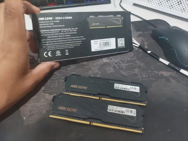 16gb 2x8 ddr4 cl16 3200mhz (Semi-nova) - Foto 2