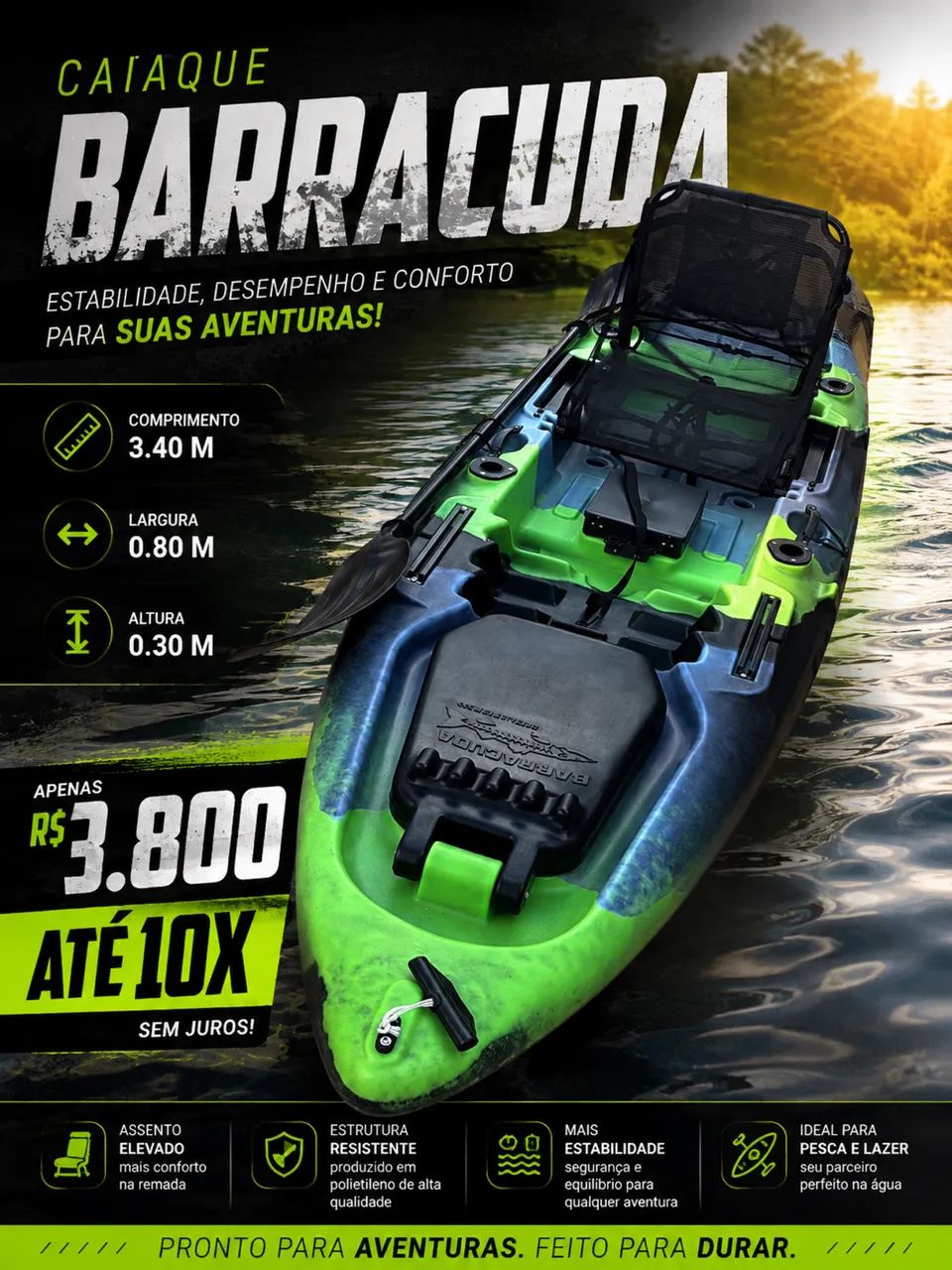 Caiaque BARRACUDA EVOLUTION 