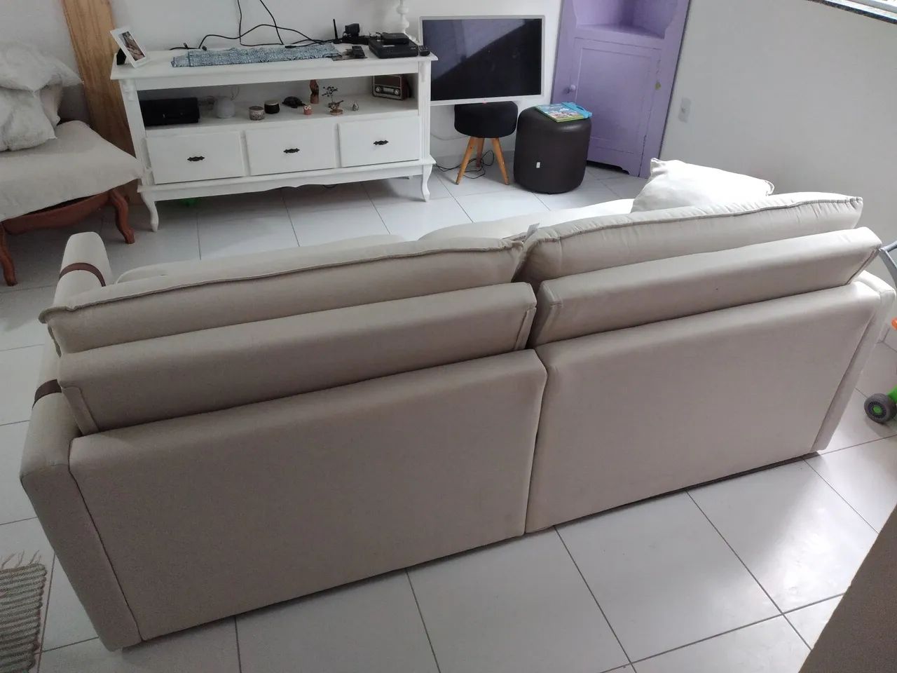 SOFA RETRATIL NOVO COMPRADO HA 5 DIAS, LEIA A DESCRIÇÃO  - Foto 3
