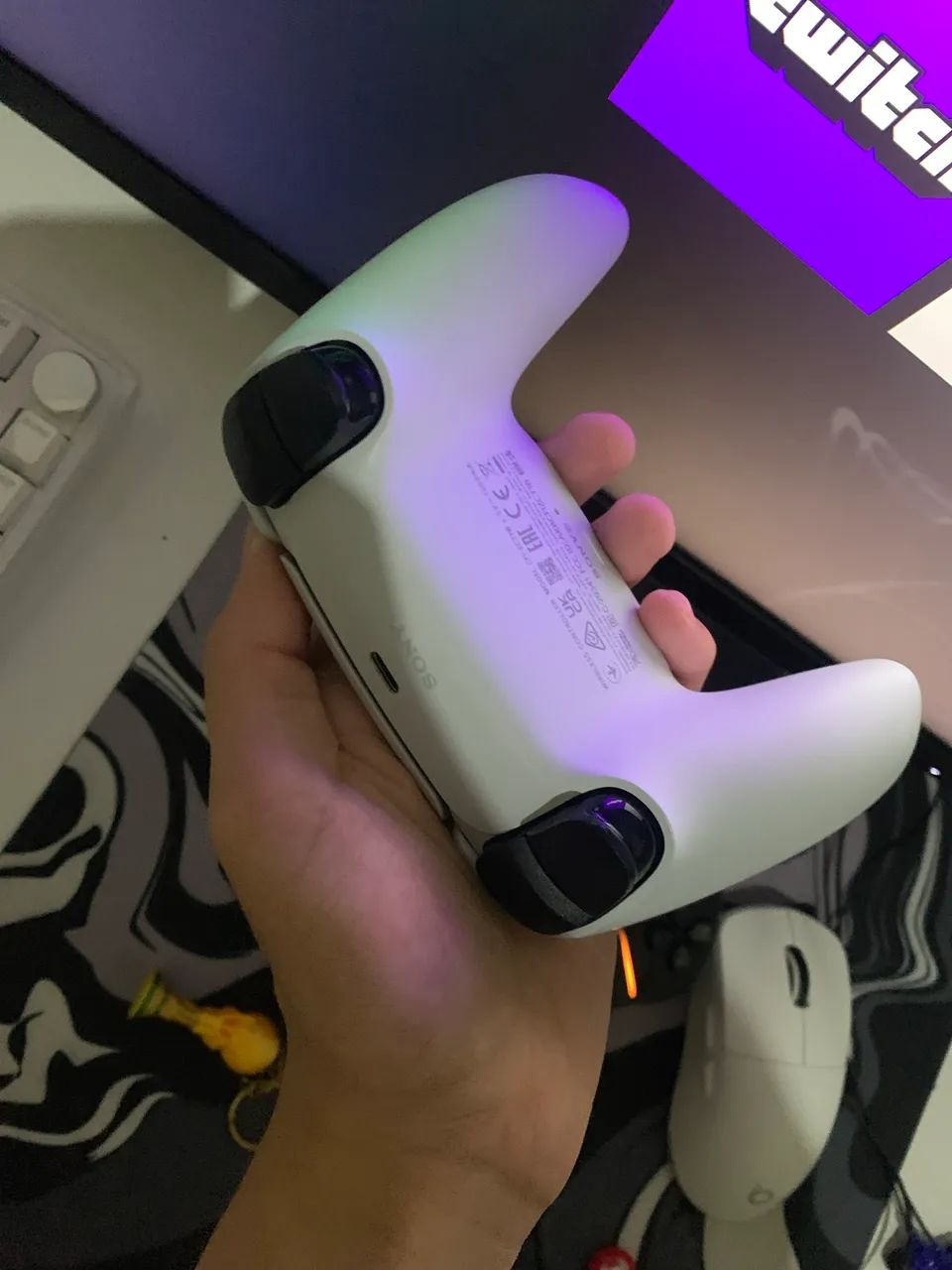 Controle dualsense branco  - Foto 2