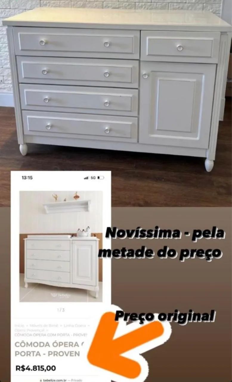 Móveis para Bebê - Linha Ópera - Foto 4