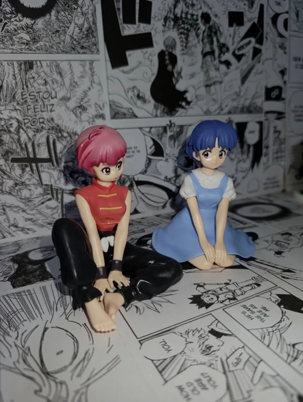 Figures Ranma ½ - Ranma Saotome (Feminina) e Akane Tendo - Foto 3