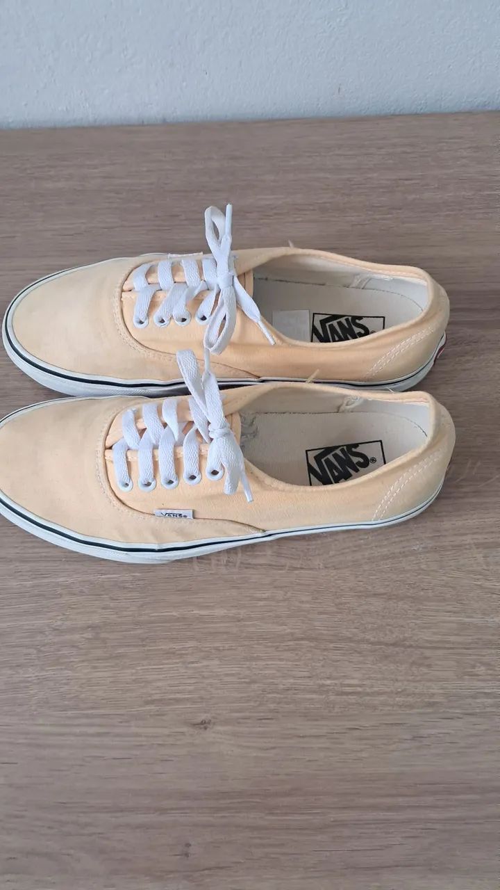  IMPERDIVEL Tênis Vans Authentic Amarelo Original  - Foto 3