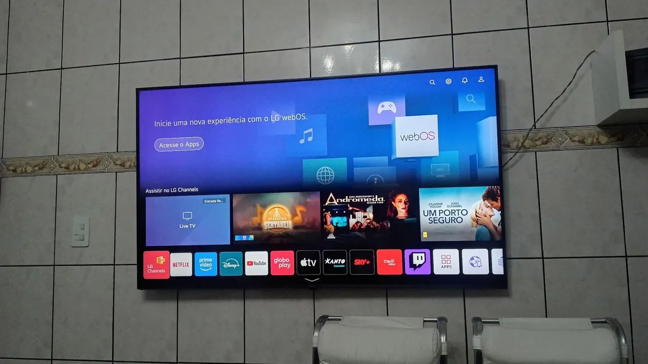 Tv LG 60 polegadas 4k smart tv 