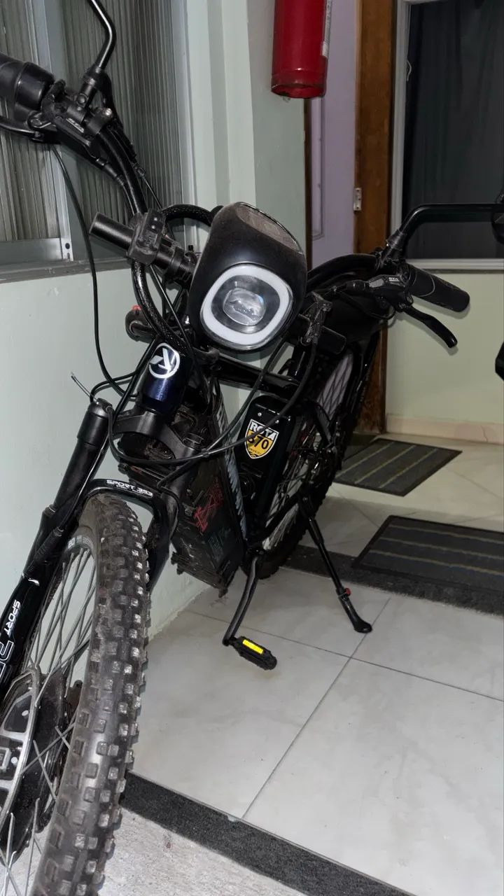 BICICLETA ELÉTRICA 800W - 48V - 20AH - Foto 4