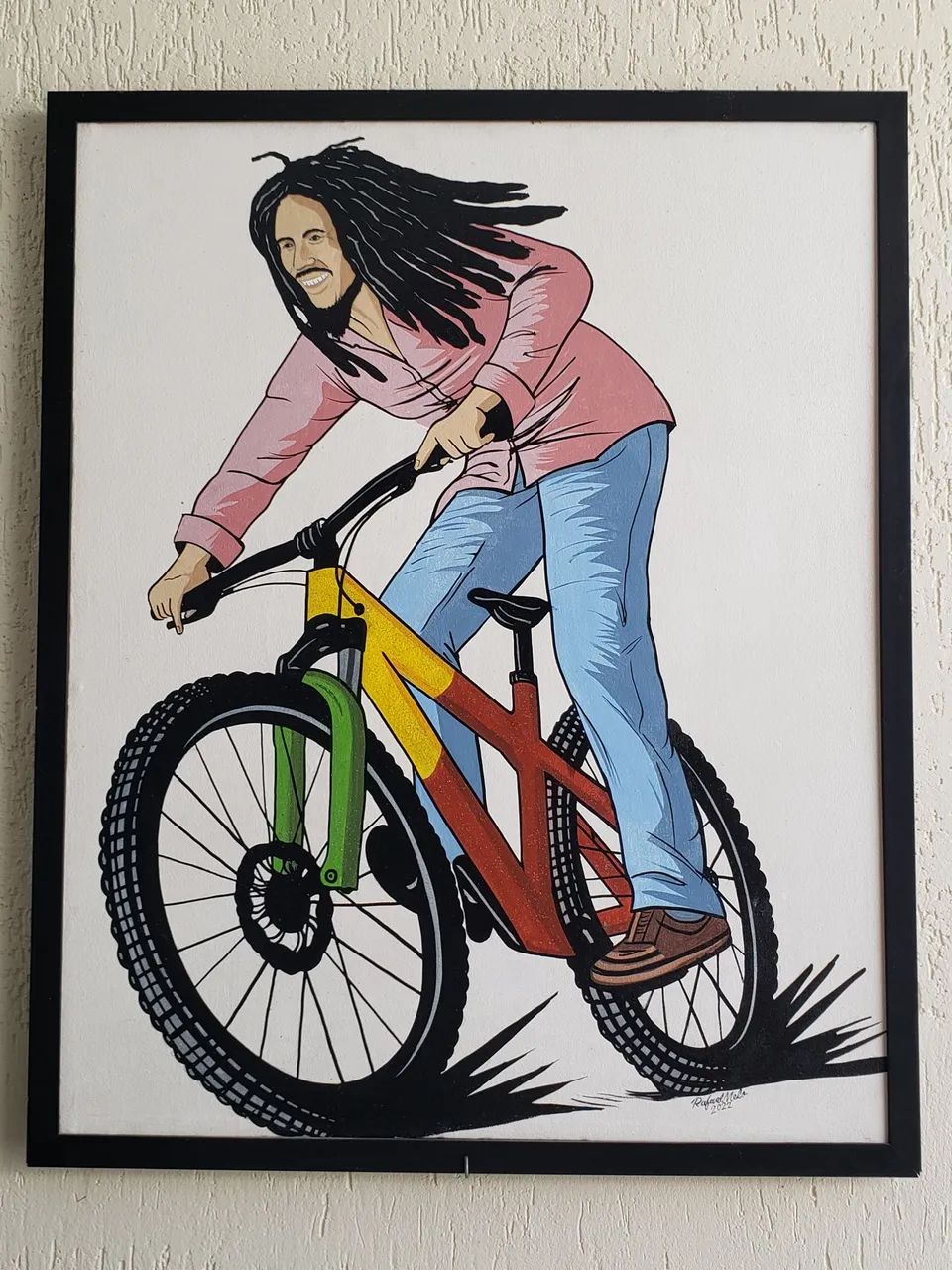 Quadro Bob Marley - Foto 3