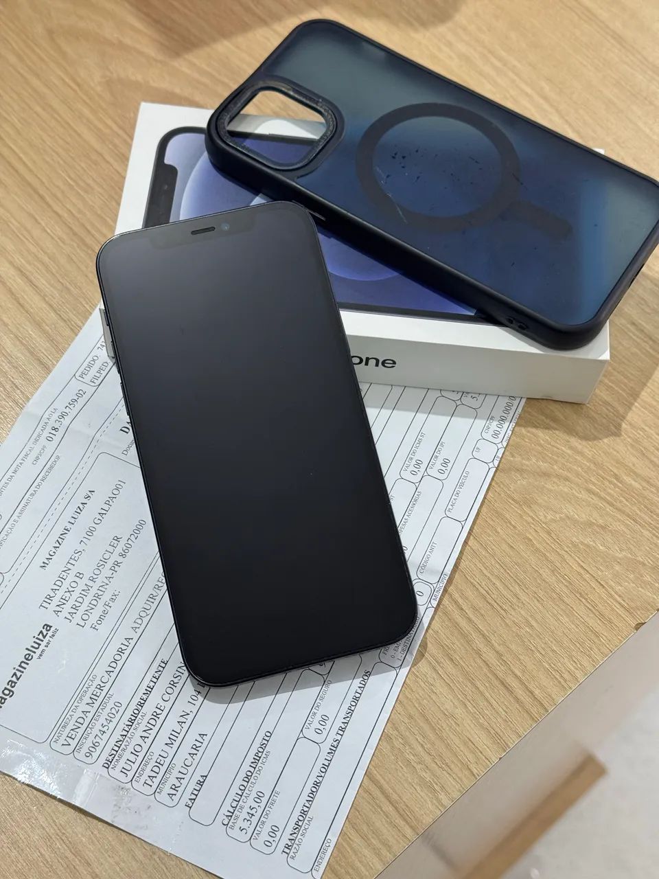 Iphone 12 Caixa e Nota - Foto 2