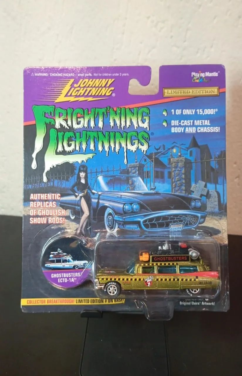 Johnny Lightning Ghostbusters 1997 Edição Especial Gold - NÚMERADA