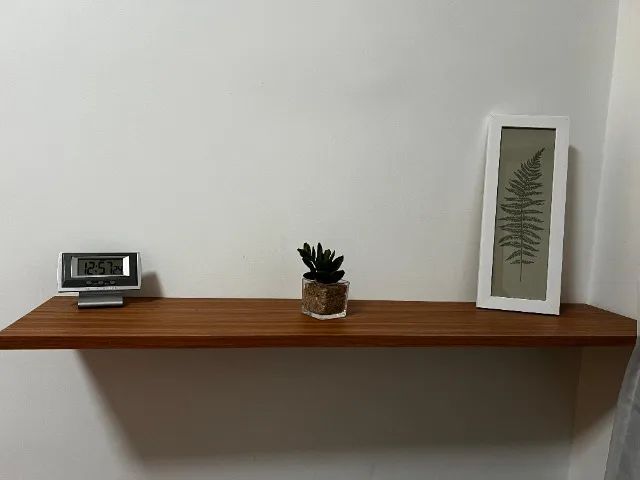 Conjunto mesa pc + cadeira + prateleira - Foto 3