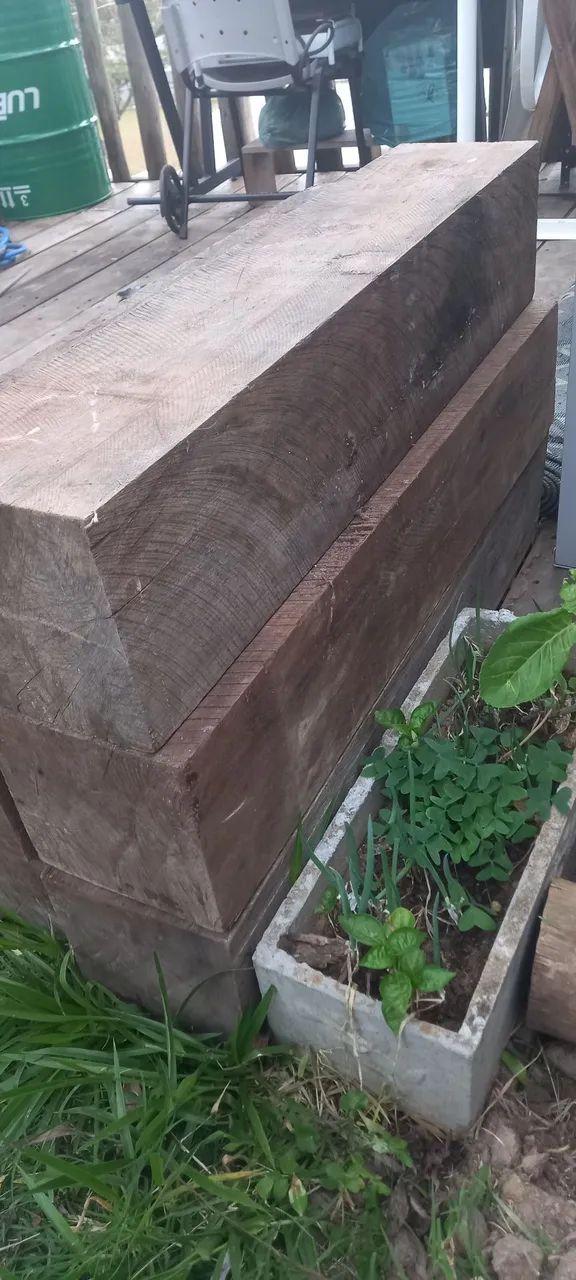 Dormentes de madeira rústico  - Foto 2