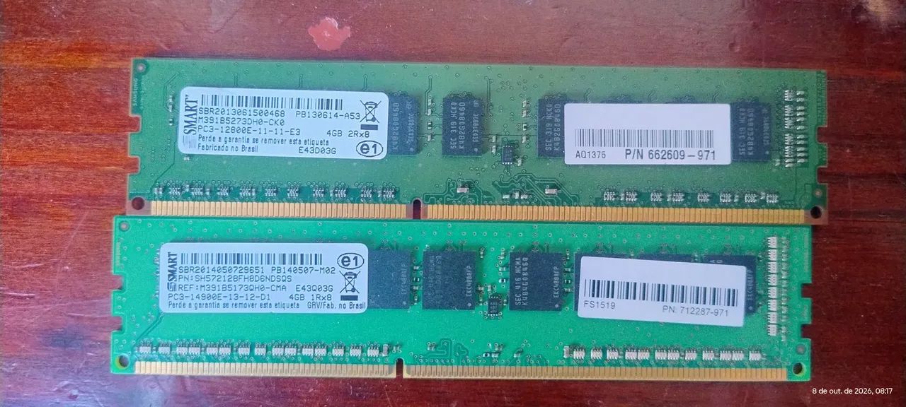 Memória ddr3E ecc - Foto 2