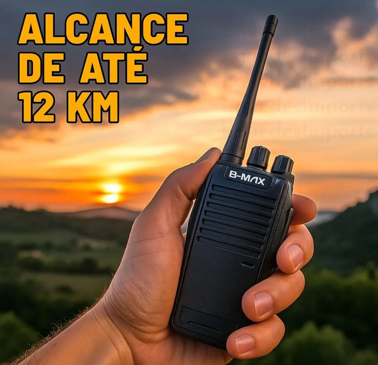 Par de rádio comunicador profissional completo  - Foto 2