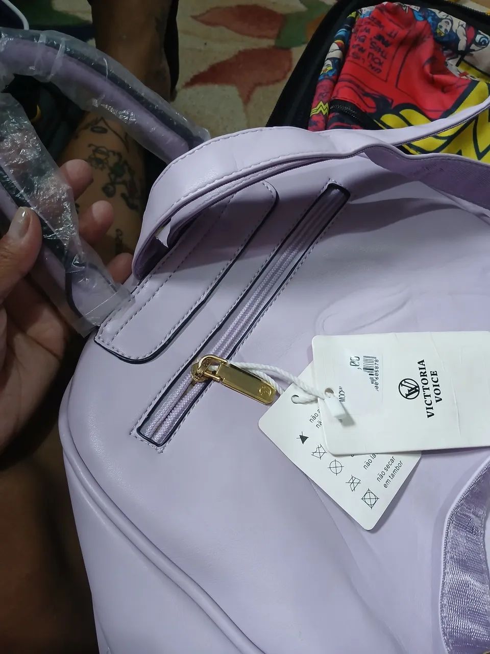 Mochila social lilas - Foto 5