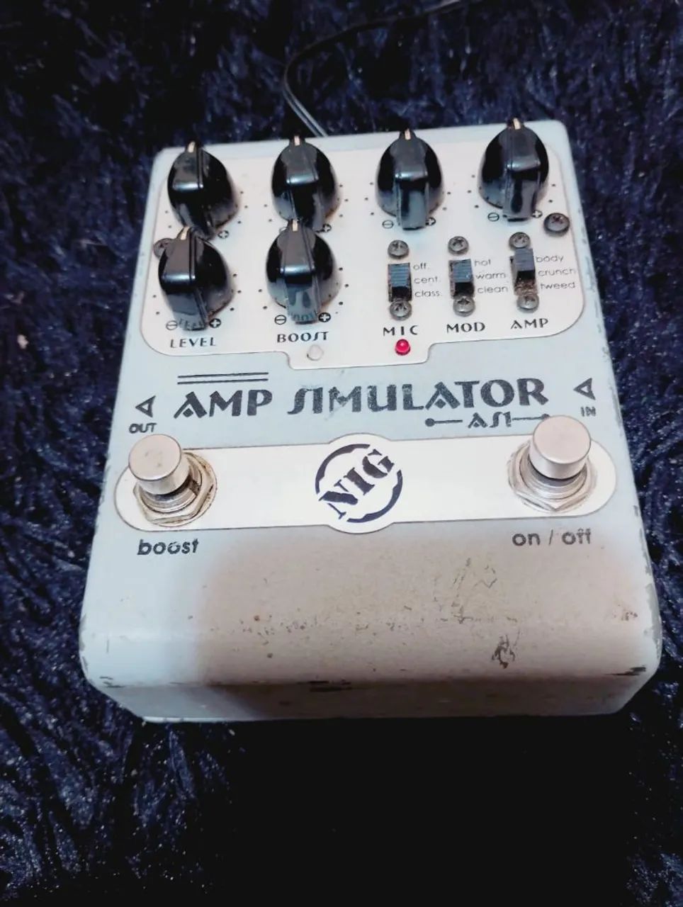 Pedal Nig Amp Simulator ótimo estado  - Foto 2