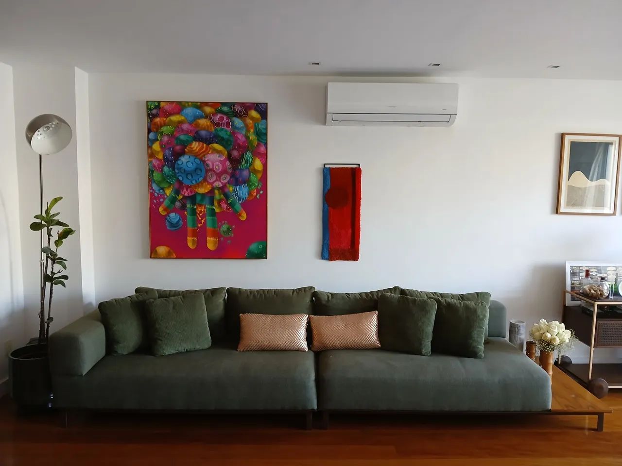 Sofá de linho 3.60 X 1.00