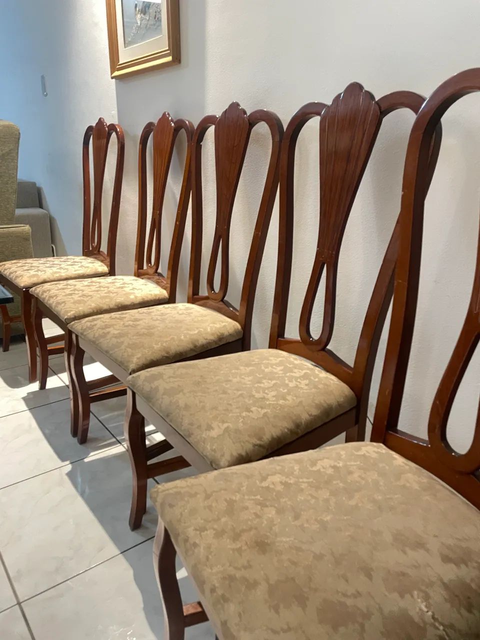 5 Cadeiras pra Mesa de Jantar - Foto 3