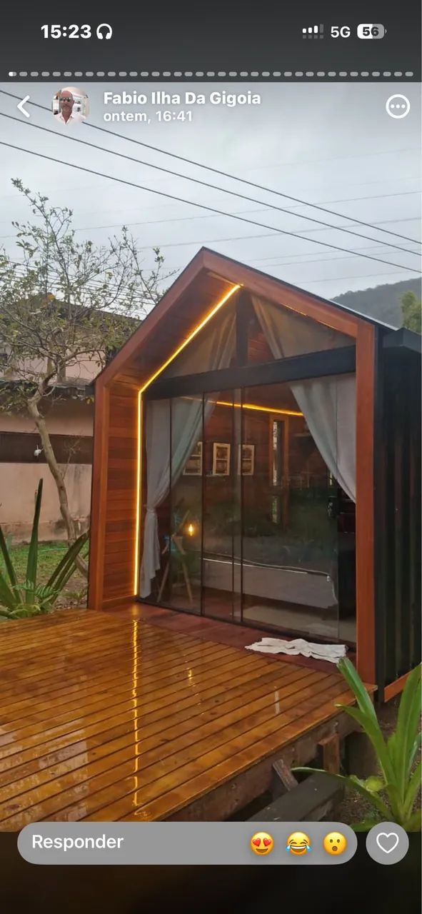 Chalé, Tiny House, Cabana, Airbnb/Hospedagem - Foto 3