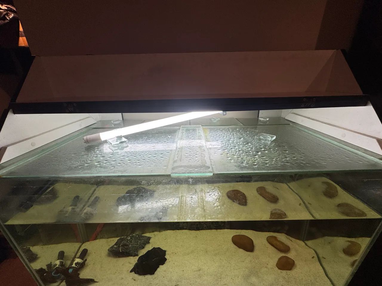 Aquário 200 litros com móvel e com sump traseiro - Foto 4