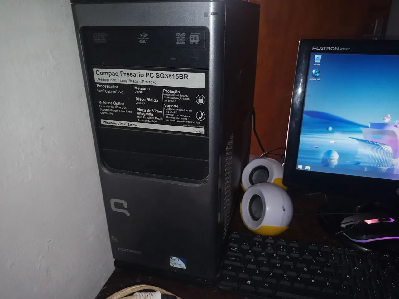 Vendo pc bom para estudos - Foto 2